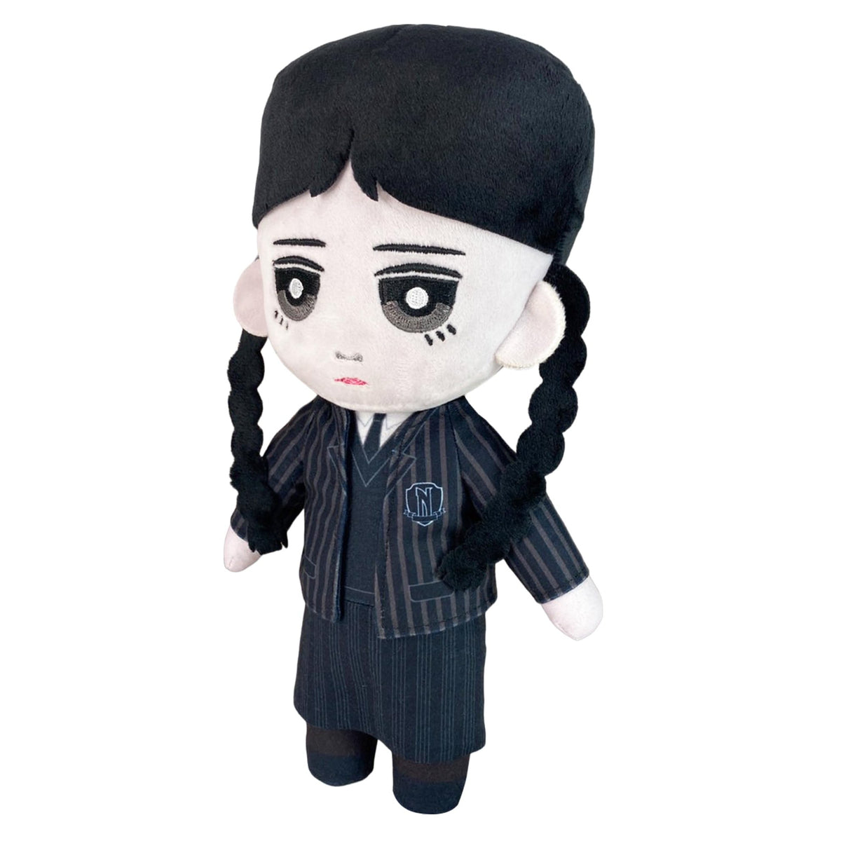 Wednesday - Wednesday Button Eyes Plush 10" H