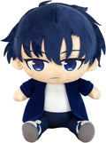 Solo Leveling - Sung Jinwoo (Shadow Monarch) Sitting Pose Plush 12" H
