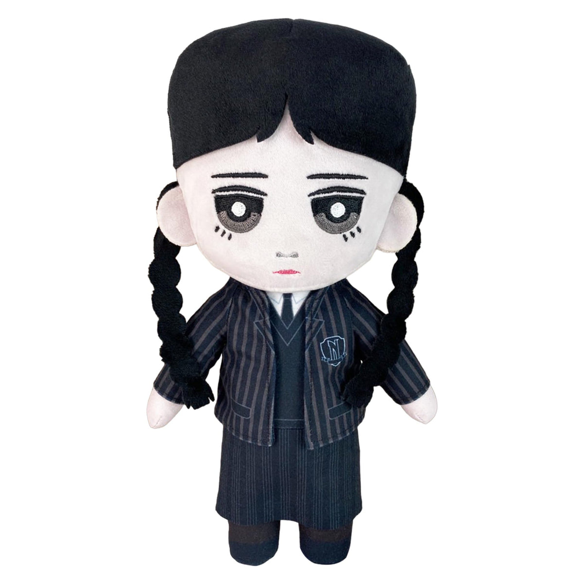 Wednesday - Wednesday Button Eyes Plush 10" H