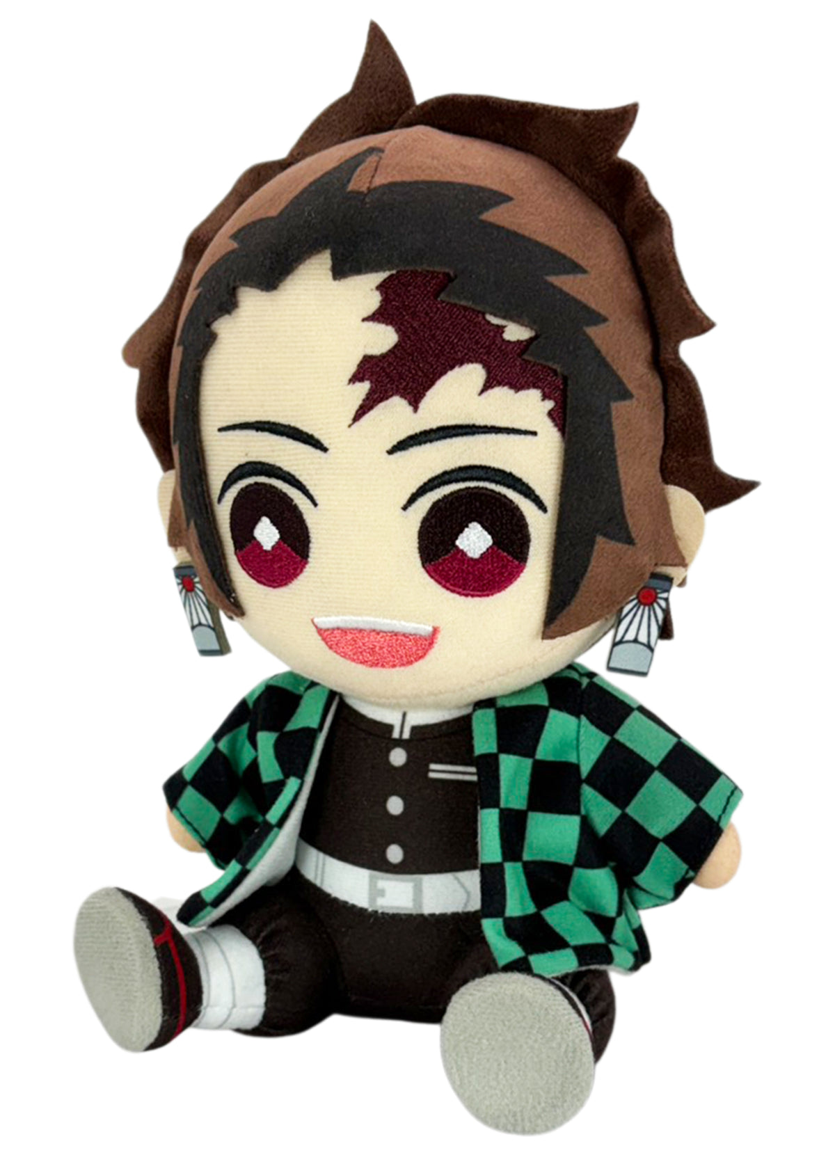 Demon Slayer - Tanjiro Kamado Sitting Plush 7"H
