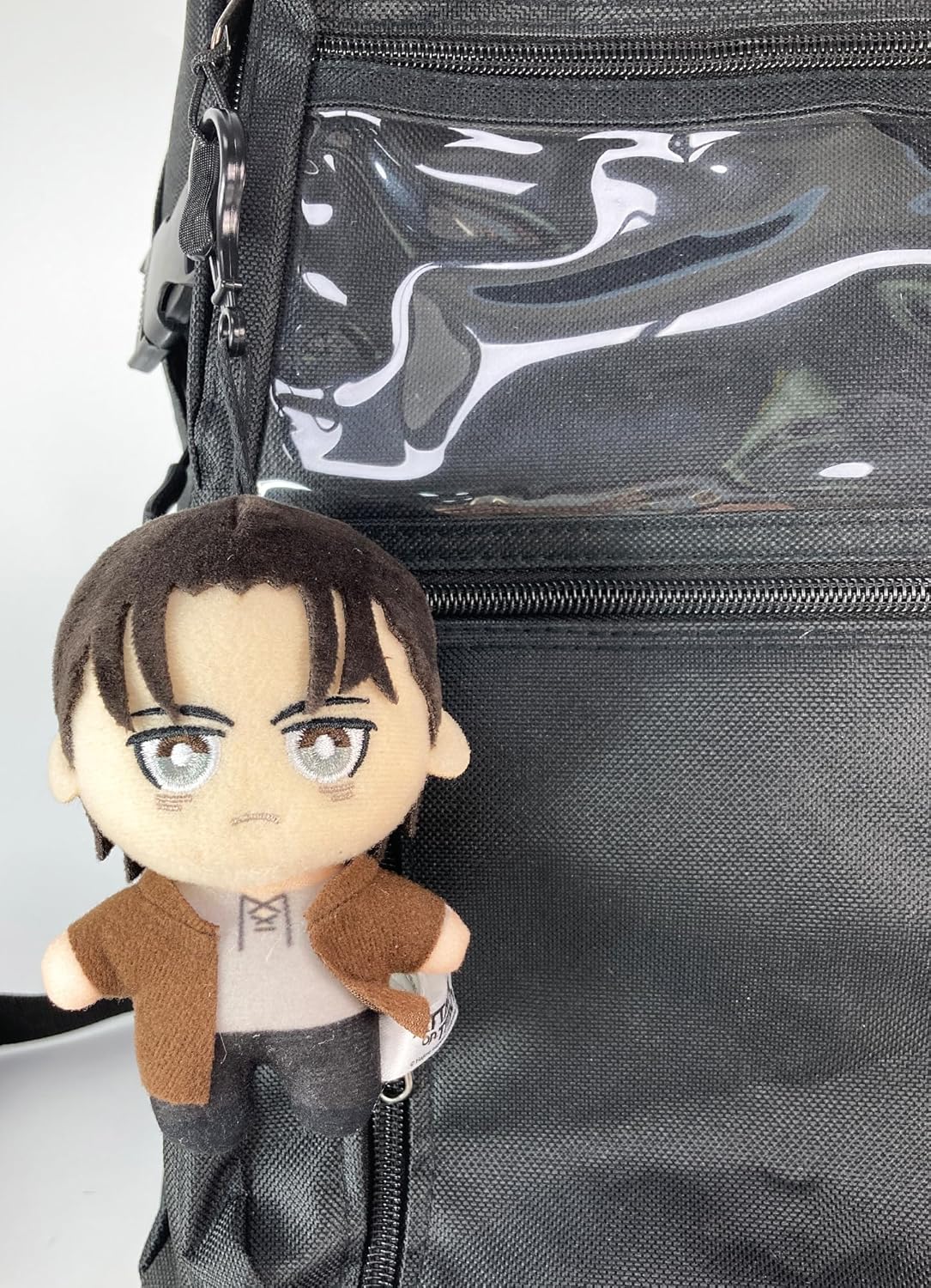 Attack On Titan (Manga) - Eren Yeager Mini Plush w/ Hook Spring 4.5"H