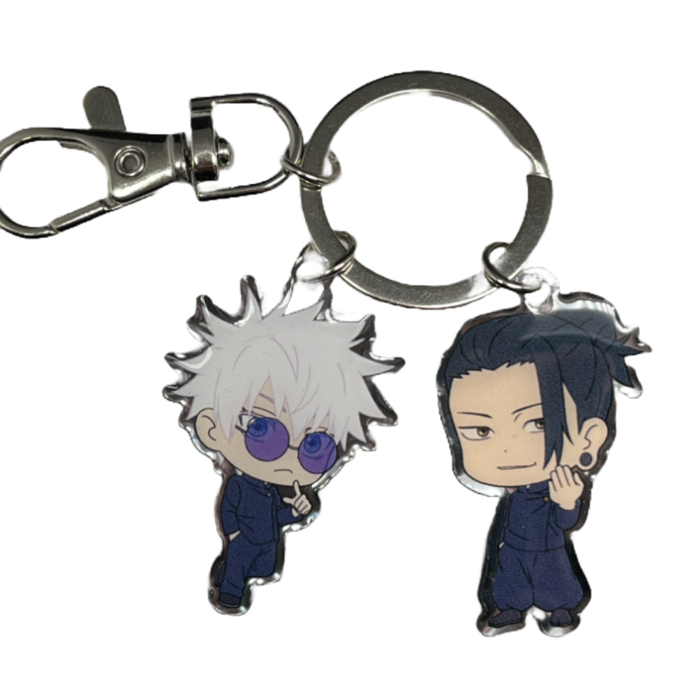 Jujutsu Kaisen Hidden Inventory Arc - Satoru Gojo & Suguru Geto (Tokyo High) Charms Keychain