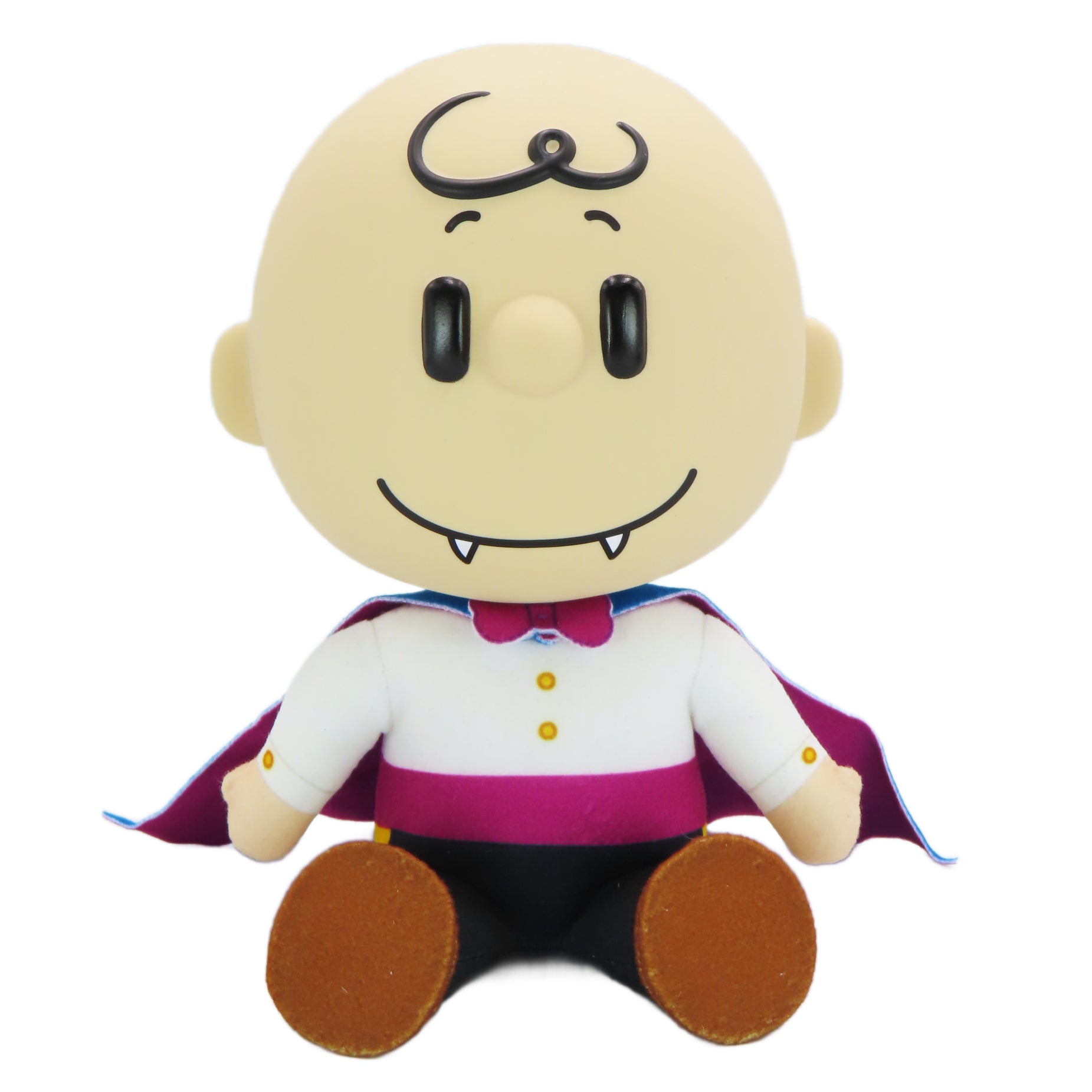 Peanuts - Charlie Brown (Vampire) Figurekey Plush 8" H