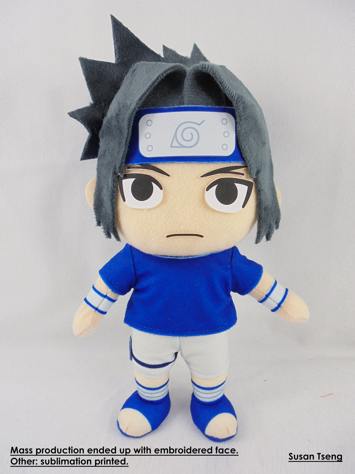 NARUTO - SASUKE MOVABLE VER PLUSH 8" H