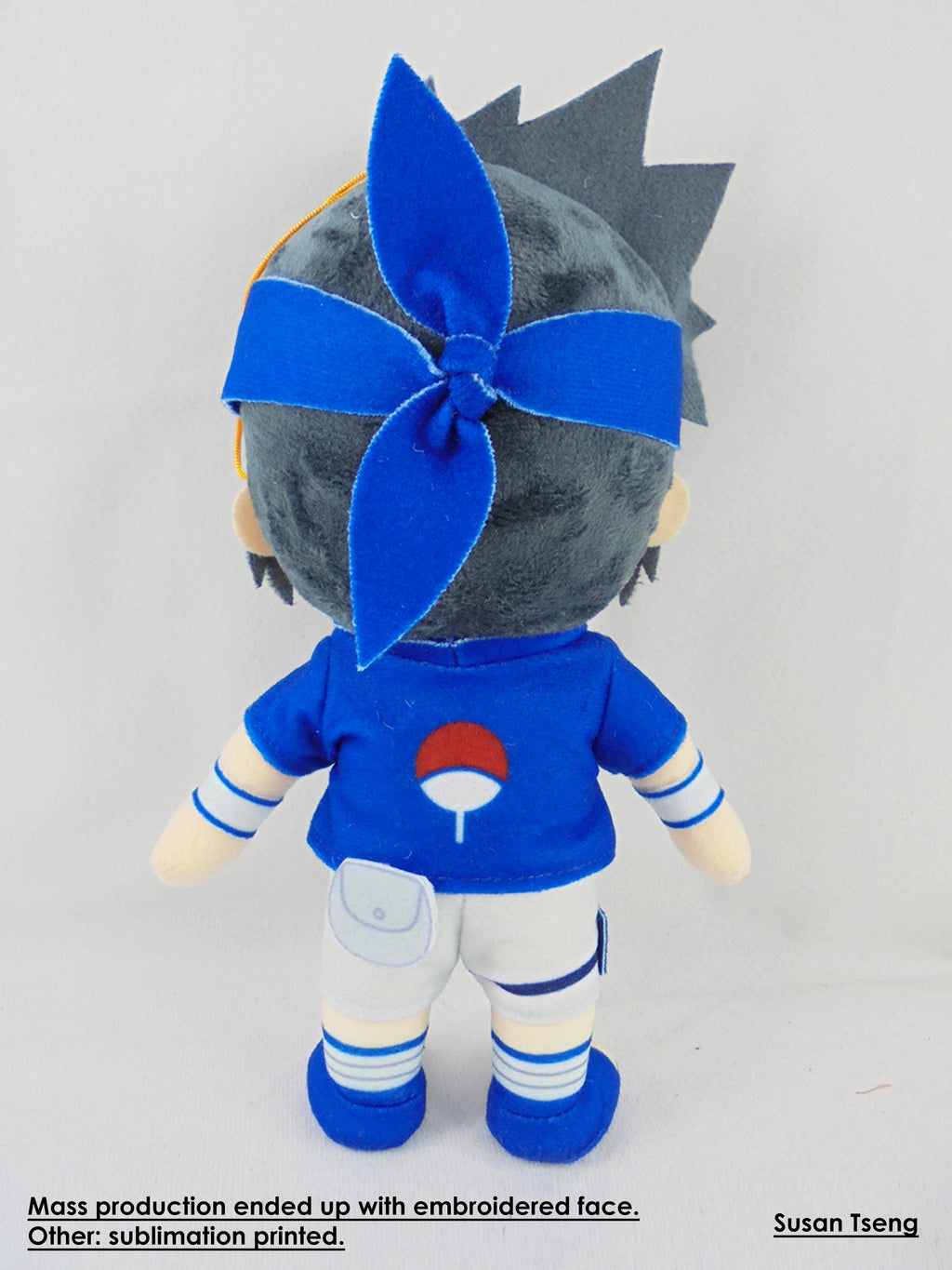 NARUTO - SASUKE MOVABLE VER PLUSH 8" H