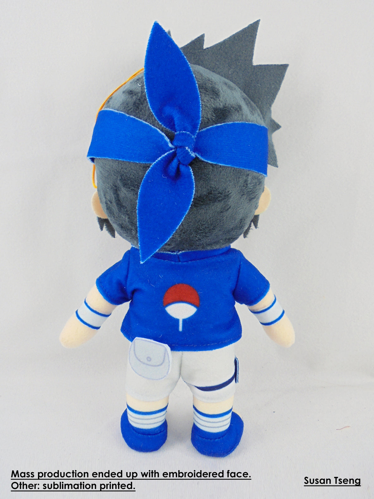 NARUTO - SASUKE MOVABLE VER PLUSH 8" H