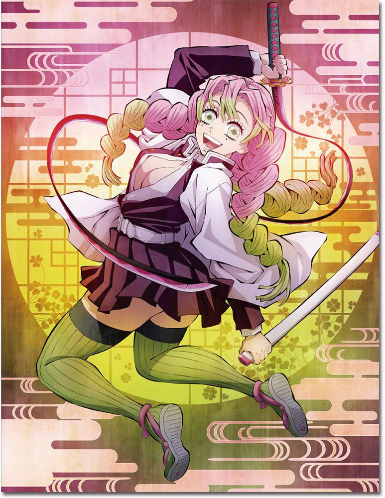 DEMON SLAYER TV3 - MITSURI KANROJI THROW BLANKET - Great Eastern Entertainment