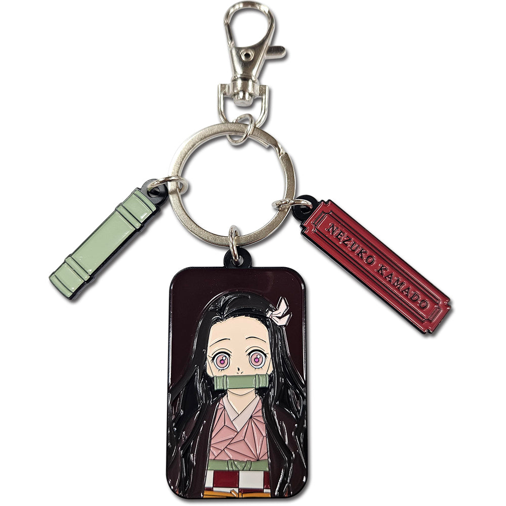 Demon Slayer - Nezuko Kamado Three Charm Keychain