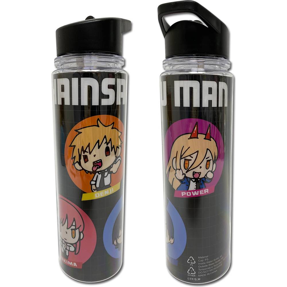 Chainsaw Man - Chibi Character Double Wall Water Bottle