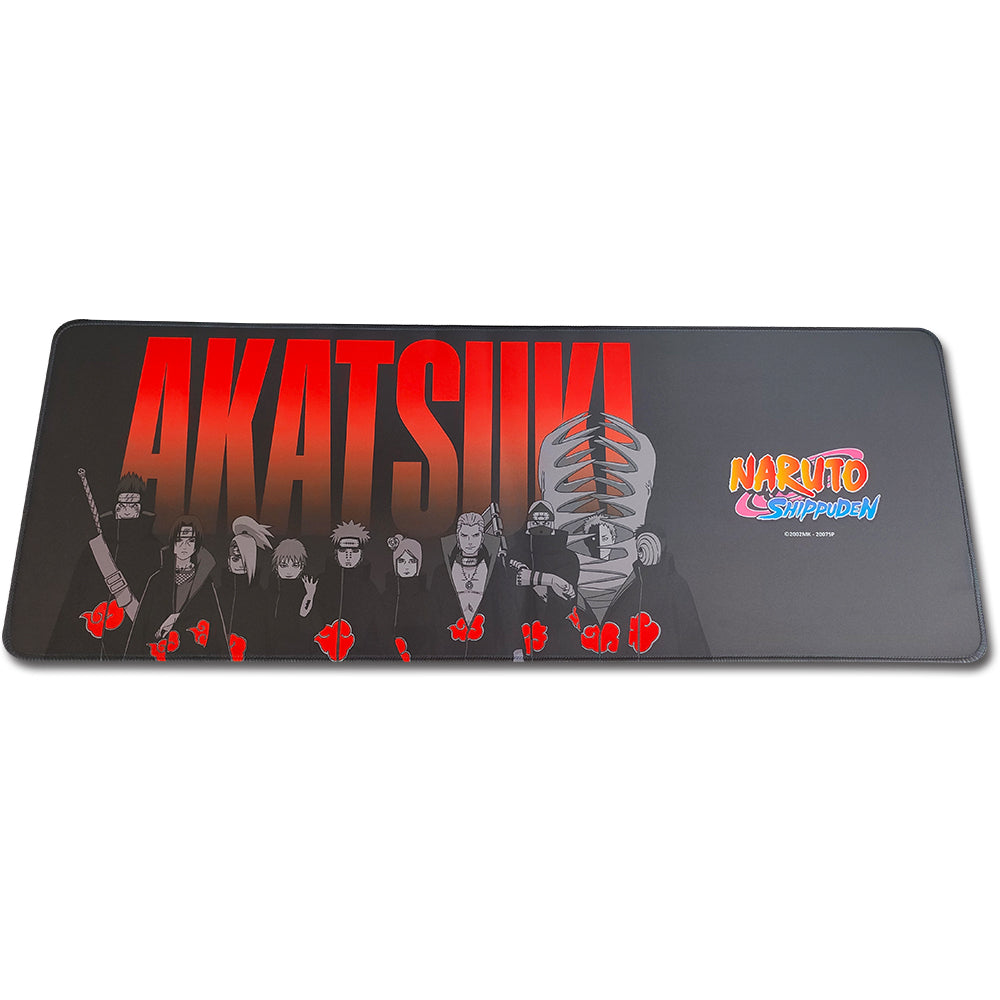 Naruto Shippuden - Akatsuki Roll Call Mouse Pad Desk Mat 32"W x 12"L