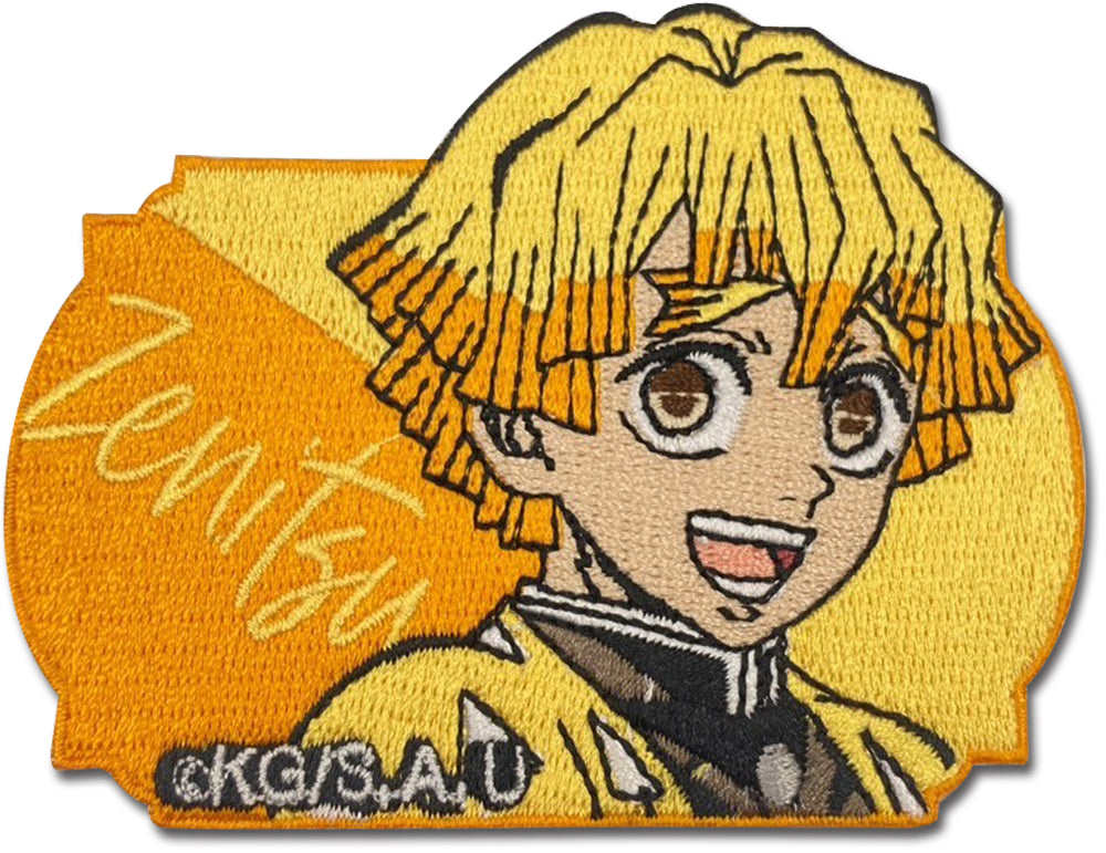 Demon Slayer - Zenitsu Agatsuma Name Plate Patch