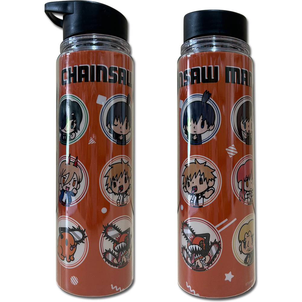 Chainsaw Man - Chibi Character Ver 2 Double Wall Water Bottle