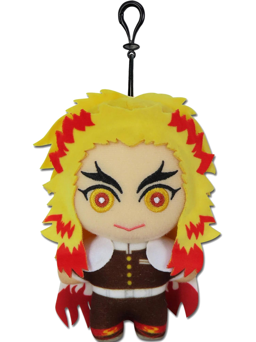 Demon Slayer - Kyojuro Rengoku Mini Plush w/ Spring Hook 4.5" H
