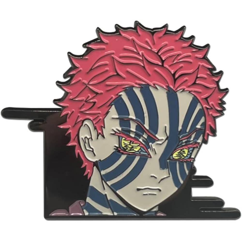 Demon Slayer Tv4 - Akaza Glow in the Dark Pinsart Pin