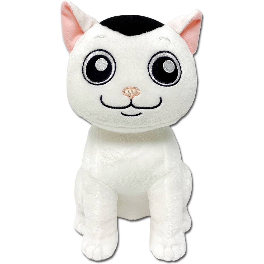 The Way of the Househusband (Manga): Gin (White Cat) Sitting Plush 10" H