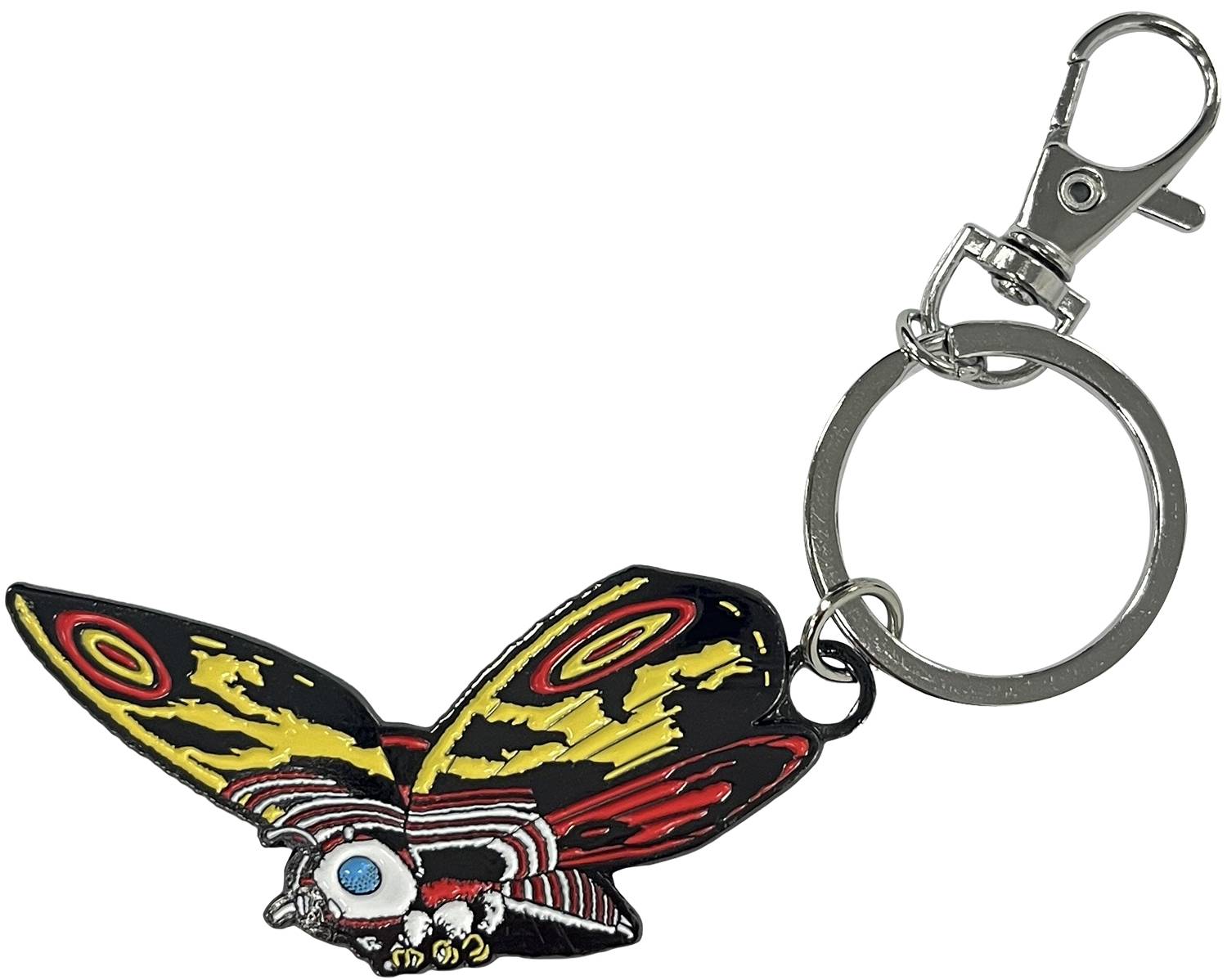 GODZILLA (ORIGINAL) - MOTHRA ENAMEL METAL KEYCHAIN