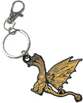 GODZILLA (ORIGINAL) - KING GHIDORA SIDE ENAMEL METAL KEYCHAIN
