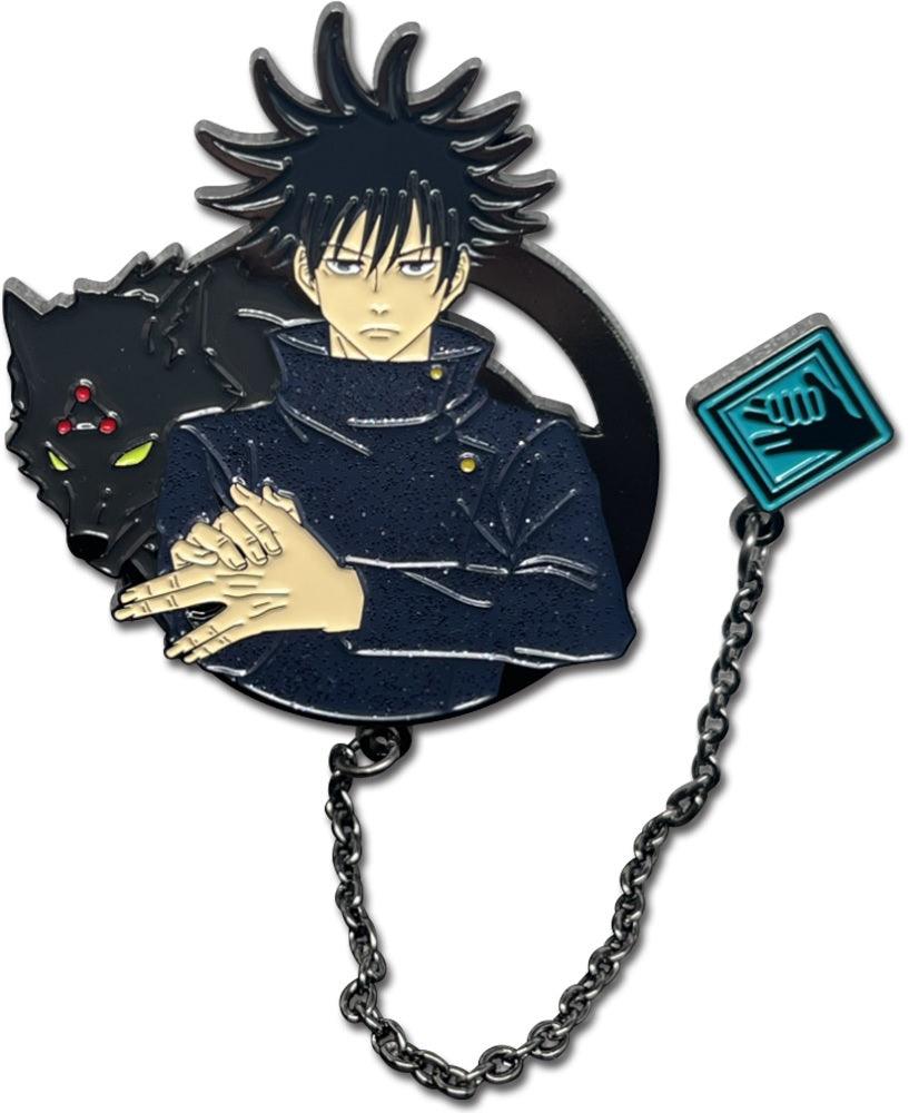 JUJUTSU KAISEN - PINSART FUSHIGURO PIN WITH CHAIN - Great Eastern Entertainment