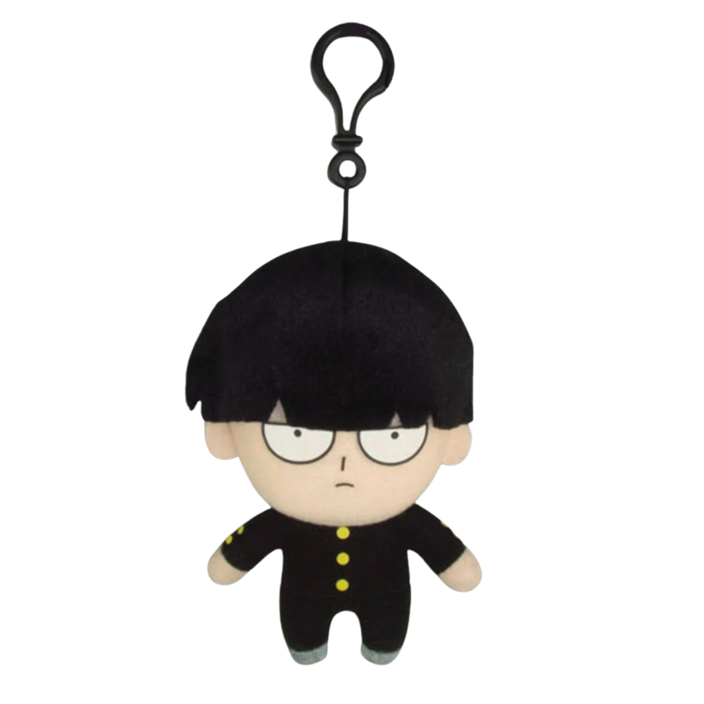 Mob Psycho 100 - Shigeo Kageyama "Mob" Mini Plush w/ Spring Clip 5"