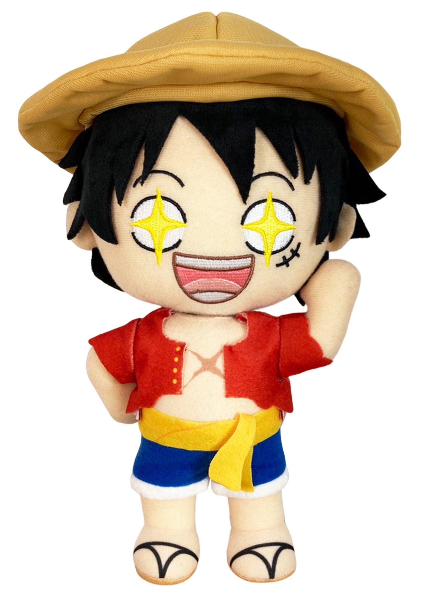 ONE PIECE LUFFY CHANGE FACE PLUSH 8