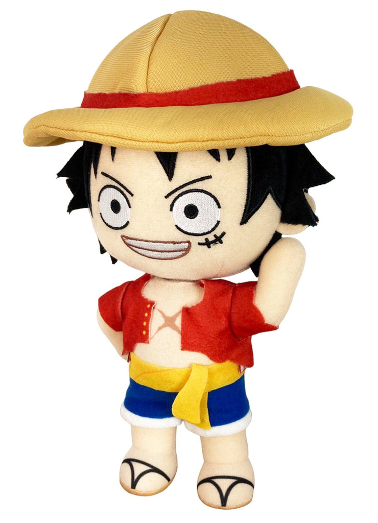 ONE PIECE - LUFFY CHANGE FACE PLUSH 8" H - Great Eastern Entertainment