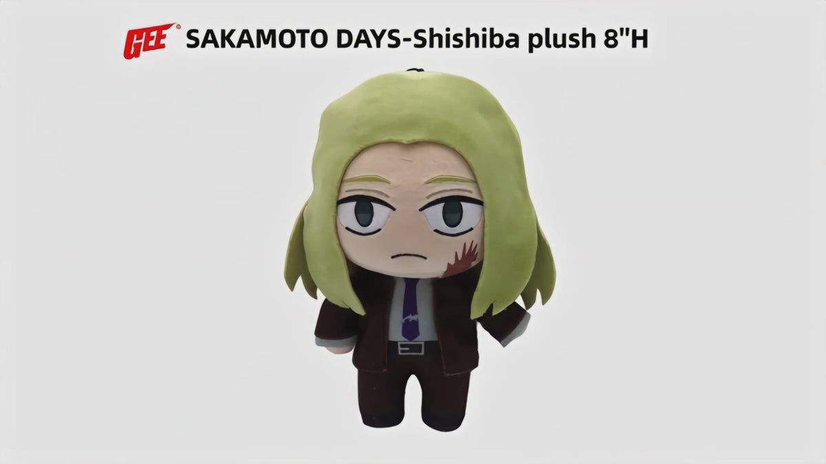 Sakamoto Days - Shishiba Plush 8"H