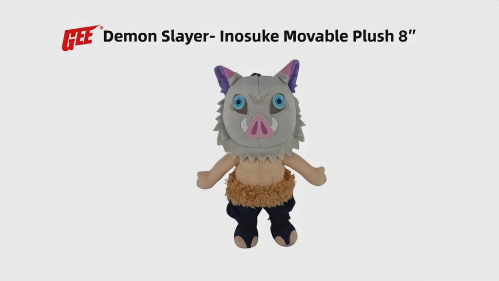 Demon Slayer - Hashibira Inosuke Moveable Plush 8"H