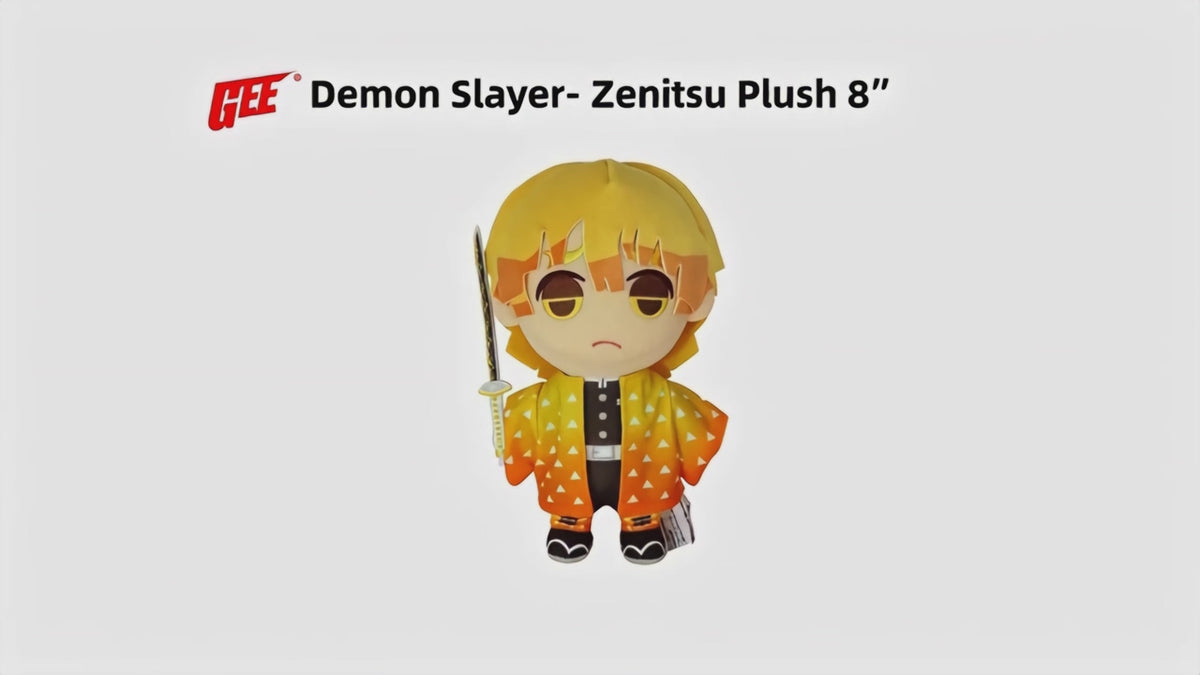 DEMON SLAYER - ZENITSU PLUSH 8"H