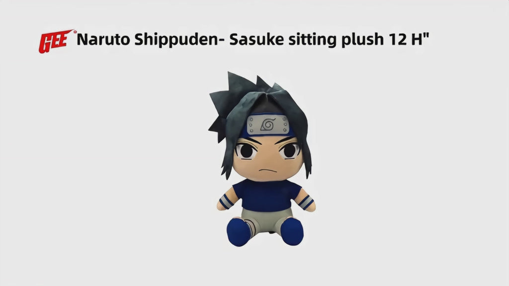 NARUTO - SASUKE SITTING PLUSH 12" H