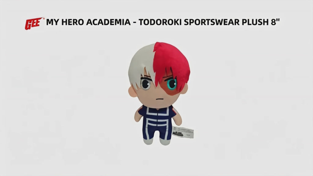 My Hero Academia - Shoto Todoroki Sportswear Plush 8"H