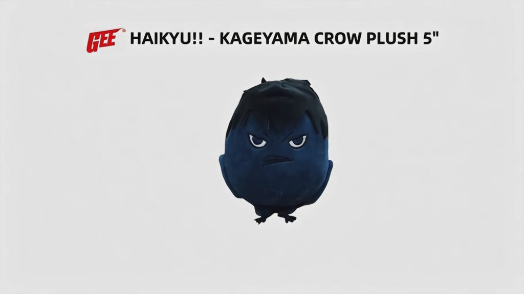 Haikyuu!! - Tobio Kageyama Crow Plush 5"H