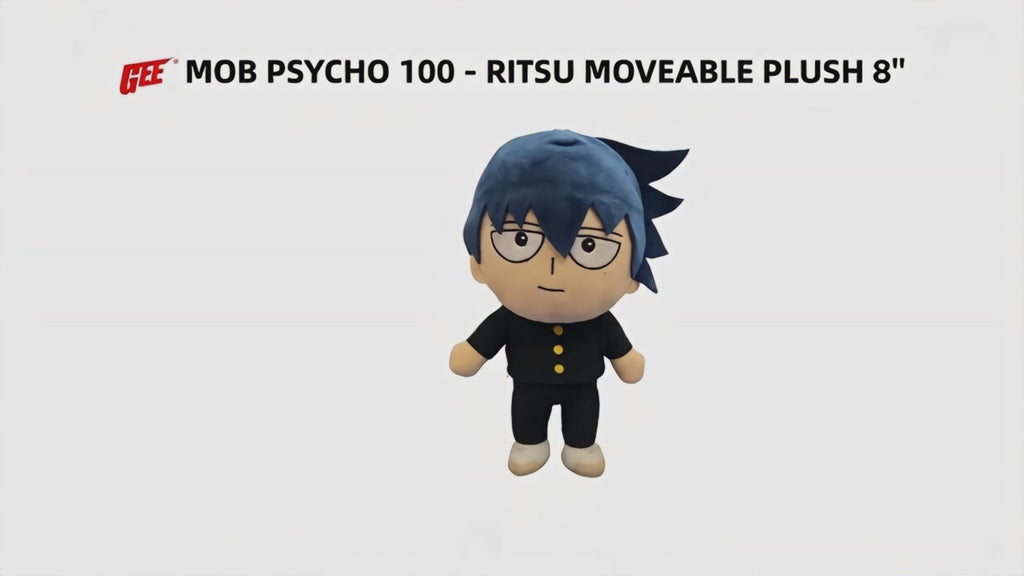 Mob Psycho 100 - Ritsu Kageyama Movable Plush 8"H