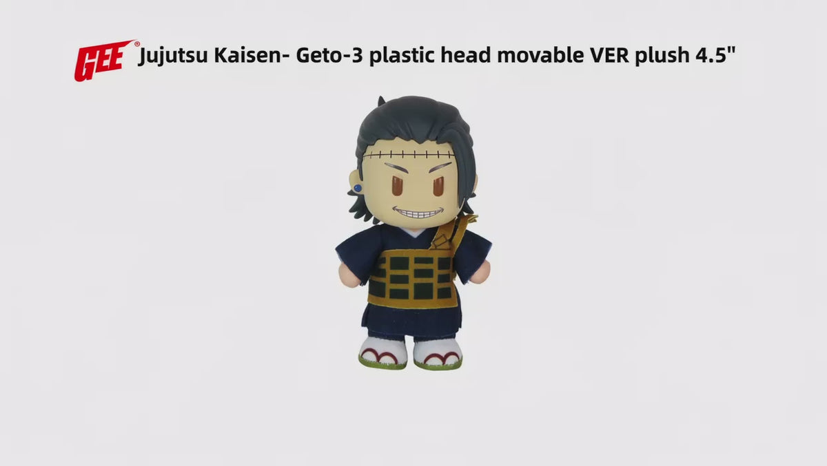 Jujutsu Kaisen - Suguru Geto (Sinister) Figurekey Plush 4.5" H