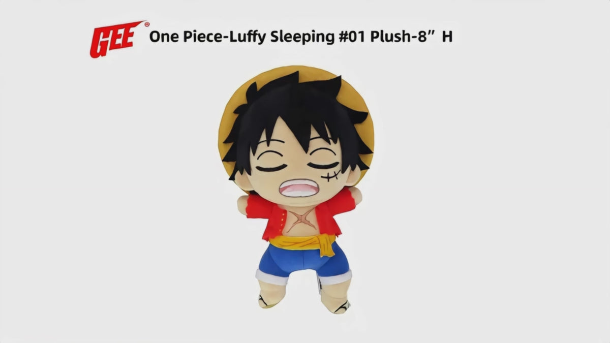 One Piece - Monkey D. Luffy Sleeping Plush 8"