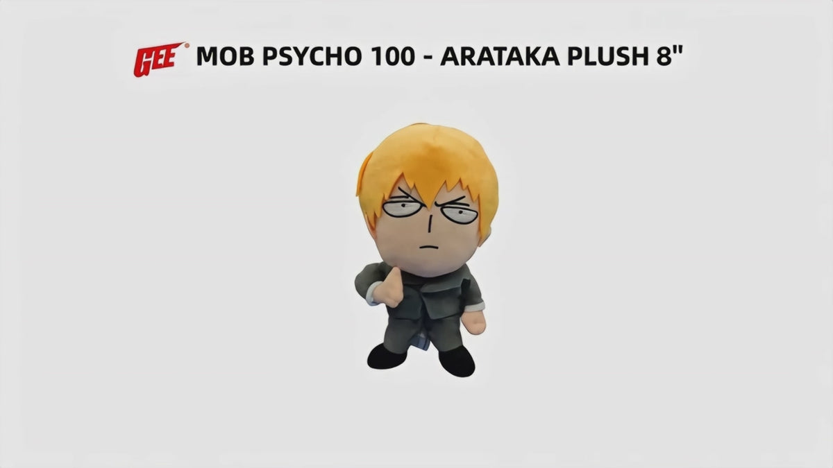 Mob Psycho 100 - Reigen Arataka Plush 8"H