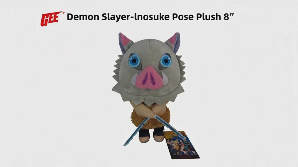 Demon Slayer - Inosuke Hashibira (Third Fang) Plush 8"