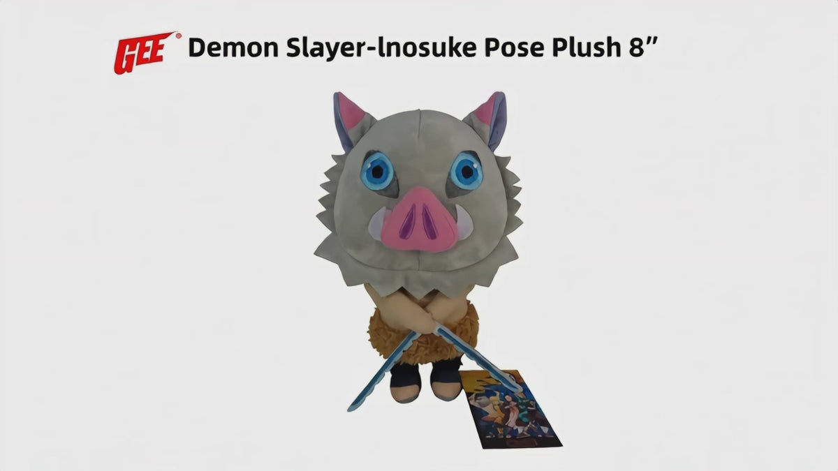 Demon Slayer - Inosuke Hashibira (Third Fang) Plush 8"