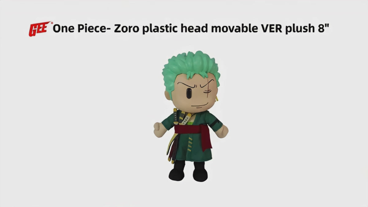 One Piece: Roronoa Zoro (Return to Sabaody Arc) Figurekey Plush 8" H