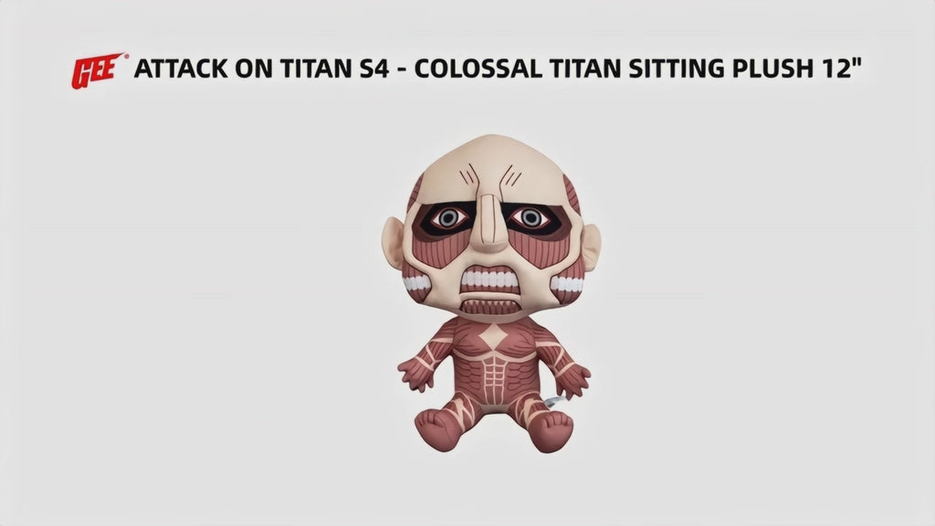 Attack On Titan - Colossal Titan Sitting Plush 12"H