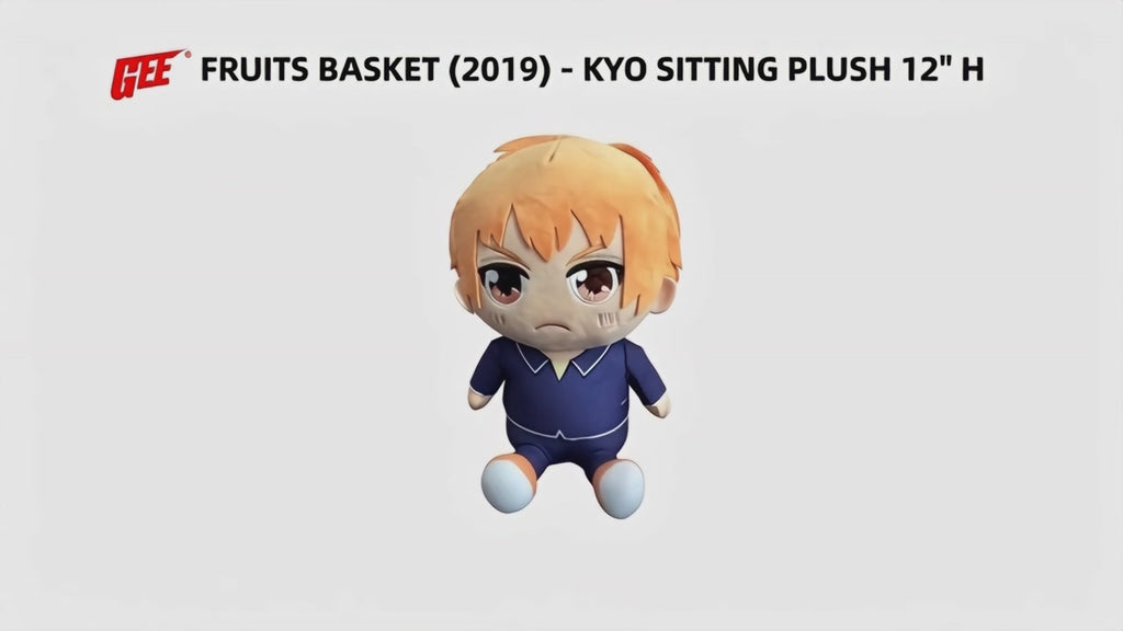 FRUITS BASKET (2019) - KYO SITTING PLUSH 12" H