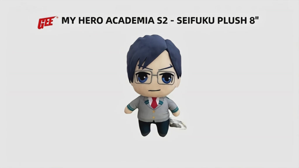 My Hero Academia S2 - Tenya Iida Seifuku Plush 8"