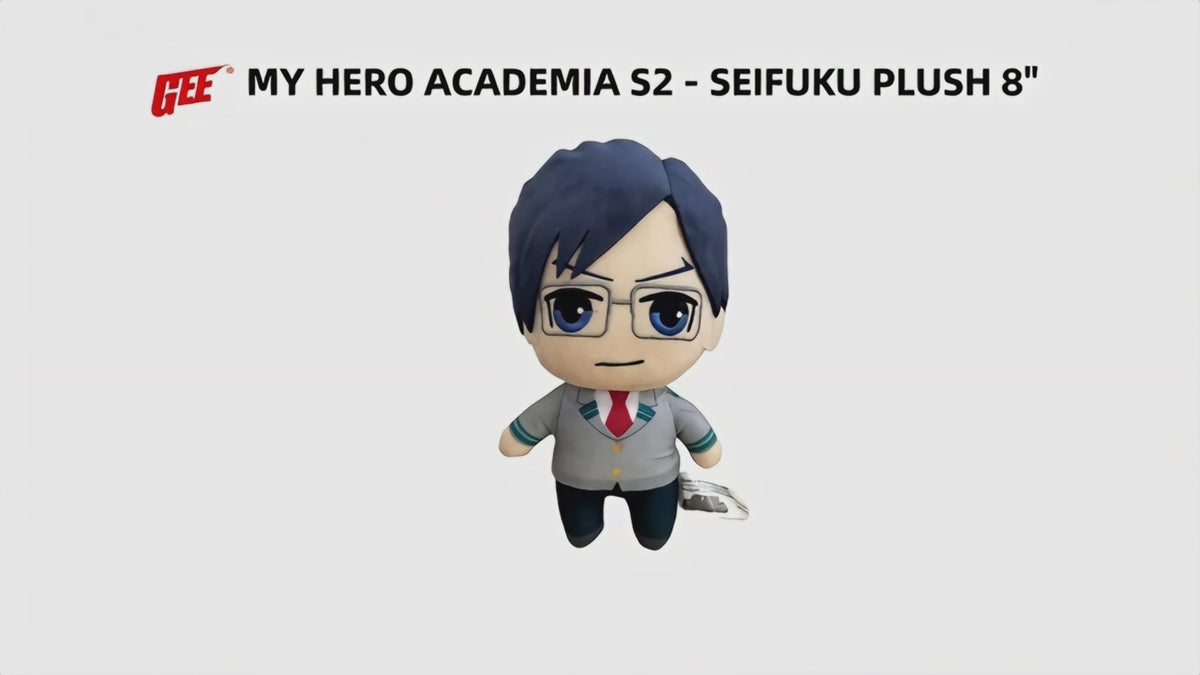 My Hero Academia S2 - Tenya Iida Seifuku Plush 8"
