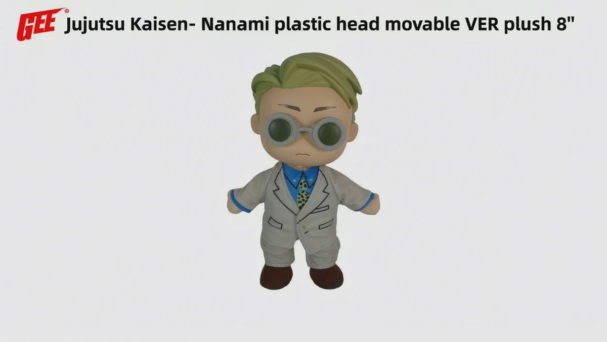 Jujutsu Kaisen - Kento Nanami (Frown) FigureKey Plush 8" H