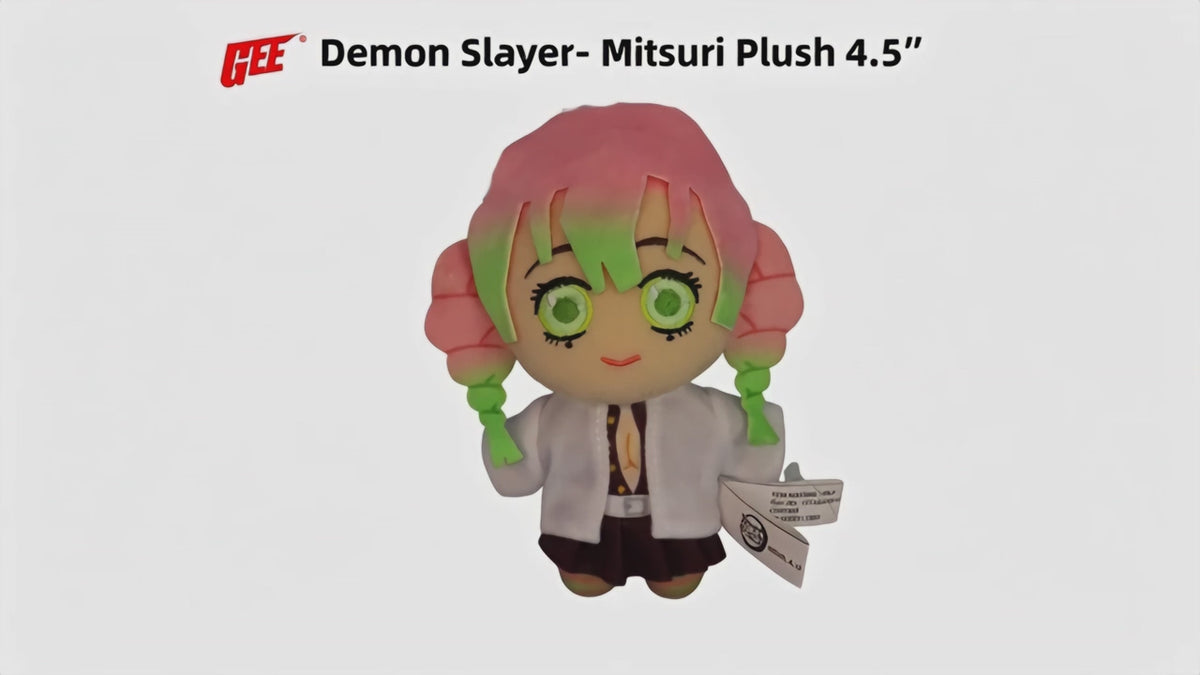 Demon Slayer - Mitsuri Kanroji Mini Plush w/ Spring Hook 4.5" H