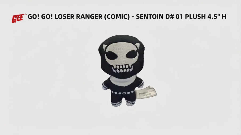 GO! GO! LOSER RANGER (COMIC) - SENTOIN D# 01 PLUSH 4.5" H