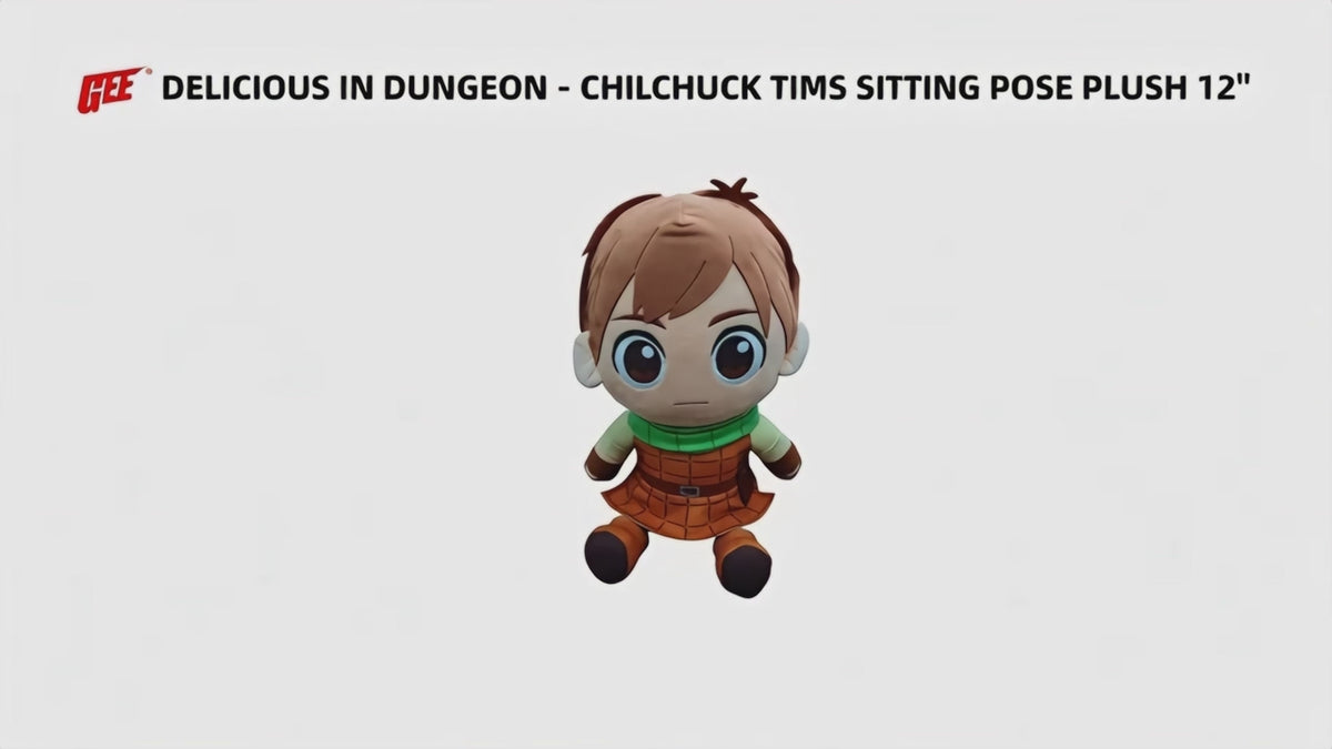 Delicious In Dungeon - Chilchuck Tims Sitting Plush 12"H