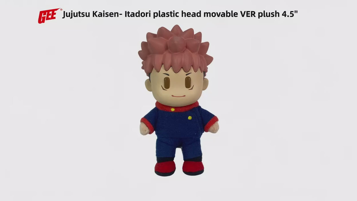 Jujutsu Kaisen - Yuji Itadori (Smile) FigureKey Plush 4.5"H