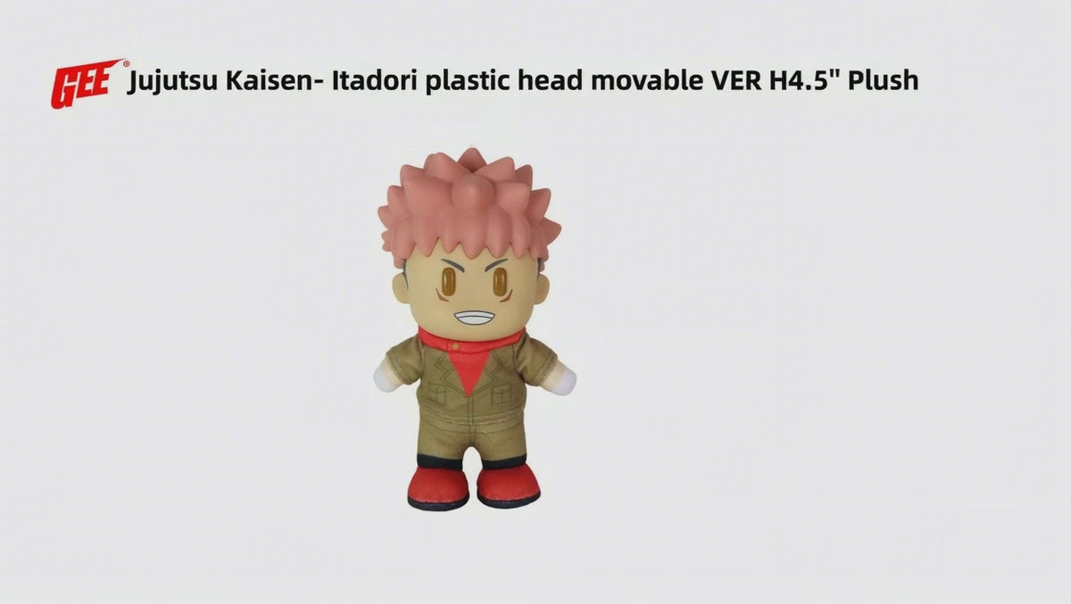 Jujutsu Kaisen - Yuji Itadori (Working) FigureKey Plush 4.5" H
