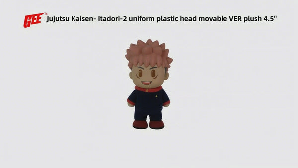 Jujutsu Kaisen - Yuji Itadori (Happy) Uniform Figurekey Plush 4.5