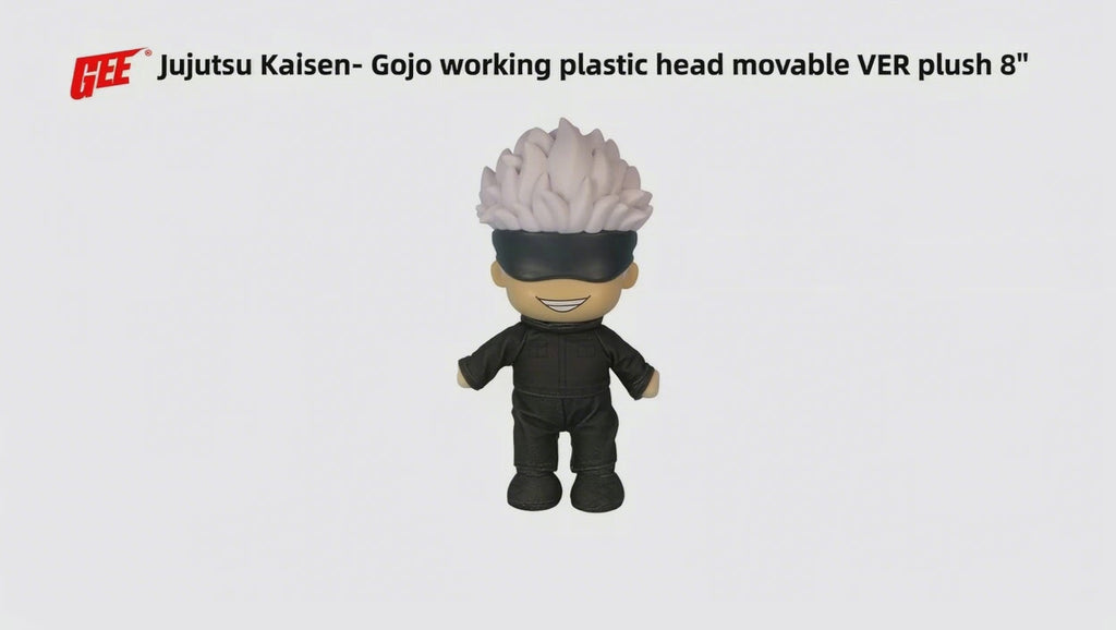 Jujutsu Kaisen - Satoru Gojo (Worker Outfit) Figurekey Plush 8" H